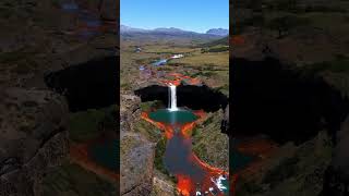 Salto del agrio Neuquén 🇦🇷 💦 saltodelagrio neuquén argentina [upl. by Leanard]