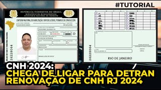 CNH 2024 RENOVAÇÃO DA HABILITAÇÃO RIO DE JANEIRO SEM AGENDAMENTO TUDO ONLINE PERDEU O DUDA [upl. by Varien717]