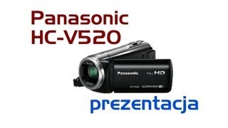 Panasonic HCV520  prezentacja mojej nowej kamery Full HD [upl. by Raual]