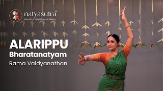 Rama Vaidyanathan Alarippu Performance  Bharatanatyam Dance Showcase 2024 [upl. by Niehaus]