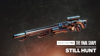 Still Hunt Exotic Sniper Rifle Preview  Destiny 2 The Final Shape [upl. by Siraval]