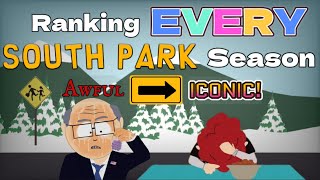 Ranking EVERY South Park Season In my opinion [upl. by Dlabihcra]