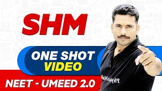 SHM in 1 Shot  All Concepts Tricks amp PYQs  NEET Crash Course  UMEED 20 [upl. by Erda771]