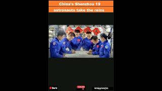 Chinas Shenzhou 19 astronauts take the reins of Tiangong space station videoShorts [upl. by Arundel930]