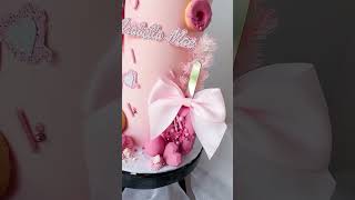 Barbie cake making 😋 trend viral short 🍇 4th Birthday theme shape 🍓🙏Subscribe to my channel 🙏 [upl. by Gittle]