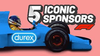 5 ICONIC Formula 1 Sponsors [upl. by Jarrid732]