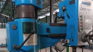 Radial drill machine repair and servicing [upl. by Aicercal710]