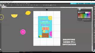 Creating Invitations in Silhouette Cameo Digital Invitations Printable Invitations [upl. by Audre]