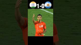 Sunil Chhetri Aura 🥶  Argentina vs India Penalty Shootout World Cup Final 2026 Imaginary football [upl. by Trinatte487]