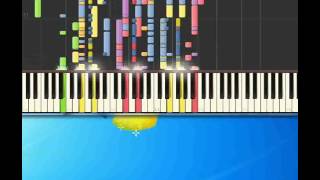 Calma e sangue freddo Dirisio Luca Piano tutorial by Synthesia [upl. by Yumuk]