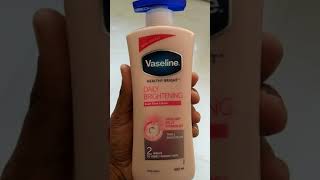 Vaseline HEALTHY BRIGHT Daily Brightening Even tone Lotion 400ml India [upl. by Yot621]