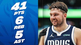 Luka Doncic GOES OFF For 41 Points vs Trail Blazers  January 3 2024 [upl. by Jereme137]