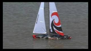 RC Sailing Monsoon 1st test sail [upl. by Inihor]