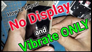 is 13252 part 1 no display and only vibrate  how to repair vivono displayand vibrate only [upl. by Meta]