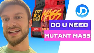 Do you need to take Mutant Mass Gainer [upl. by Norej86]