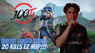 Carrying a 100T Legend 100T Zander Neon⚡ VOD ft Hiko Cypher👁‍🗨 and sinatraa Sova🏹 [upl. by Elburt941]