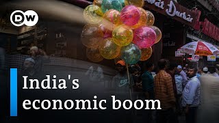 Why Indian growth is overtaking every other major economy  DW Business [upl. by Kooima]