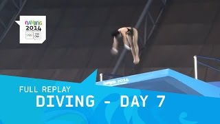 Diving  Day 7 Womens 10m platform Final  Full Replay  Nanjing 2014 Youth Olympic Games [upl. by Annael786]