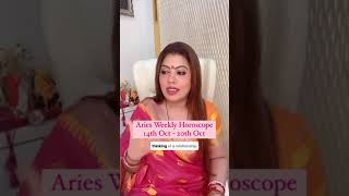 Aries  Mesh  Weekly Horoscope  14th  20th Oct 2024  Astrology  Zodiac Sign  Heer Chhabriaa [upl. by Nwahs93]