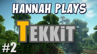 Hannah Plays  Tekkit  2 Hidden Entrance amp Teleport Pipes [upl. by Cressida]