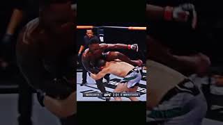 Scoring Adesanya vs Whittaker 2 in 1 min shorts ufc israeladesanya robertwhittaker ufc305 [upl. by Eillit]