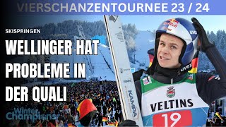 Skispringen Vierschanzentournee INNSBRUCK Qualifikation [upl. by Nauqel]