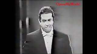 Giuseppe Di Stefano  quotChe Gelida Maninaquot  4111962 Rare Video Improved Sound [upl. by Enimzaj]