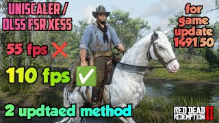 fsr 3 in rdr 2 update 149150 nonsteam [upl. by Tarttan]