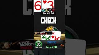 Getting Lucky  Pocket Kings poker texasholdem pokeronline [upl. by Roderich]