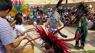 Aztec Dance Ascot Park 2018 Permiso 1 [upl. by Eadie]