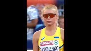 Yuliya LEVCHENKO Ukraine High Jump Final Munich 2022shorts [upl. by Amoakuh]