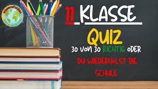 11 Klasse Quiz Teste dein Wissen in Biologie Chemie und Physik 🧬⚗️ [upl. by Morganstein]