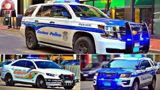 Police Cars Responding Compilation  BEST OF 2017  Lights and Sirens [upl. by Lokin]