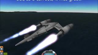 Kerbal Space Program Naboo N1 Starfighter [upl. by Candi]