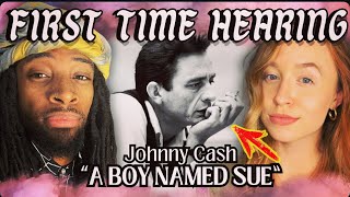 This Johnny Cash song is HILARIOUS A Boy Named Sue REACTION [upl. by Odelia]