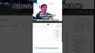 Sincroniza tu Calendario Universitario con Google Calendar shorts [upl. by Furtek]