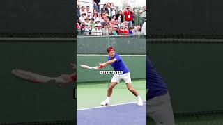 Part 1 Roger Federer Forehand Analysis🔥 [upl. by Ardekahs]