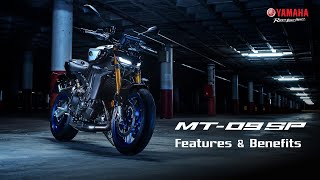 2024 Yamaha MT09 SP Features amp Benefits [upl. by Gladwin]