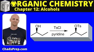 125c Formation of Tosylate Esters [upl. by Airenahs]