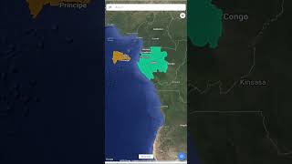 República Dominicana vs Gabón Comparando Tamaños de Países [upl. by Moncear797]