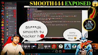 SMOOTH444 HACKER EXPOSED LIVE😱NonstopGaming😡 SMOOTH444 CAUGHT USING HACK🤬 Boss Official [upl. by Aicilanna]