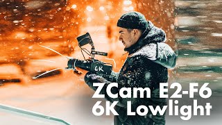 Zcam E2F6 6k LowLight Footage [upl. by Annirak]