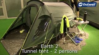 Outwell Earth 2 Tent  Innovative Family Camping [upl. by Olsson]