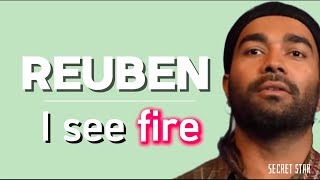 Reuben De Melo “I see fire” with lyrics  On the voice of Australia 2024 [upl. by Dygall]