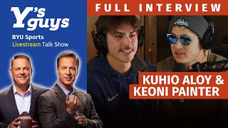 BYU Baseball’s Kuhio Aloy and Keoni Painter Talk Big12 Baseball and Growing Up Together on Maui [upl. by Talie]