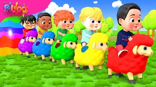 Baa Baa Black Sheep  BluLoo Nursery Rhymes amp Kids Songs [upl. by Armond]