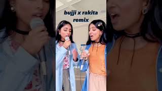 Bujji X Rakita Remix 🎸 n X t  sister duo shorts nxtsisterduo bujji rakita [upl. by Rob]