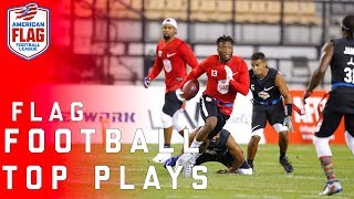 Flag Football Top Plays Michael Vick Ochocinco Nate Robinson and More  NFL [upl. by Aehsan961]