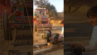 Diesel engine startup by Massey Ferguson tractor trending trendingshorts viralshorts foryou [upl. by Lapham106]