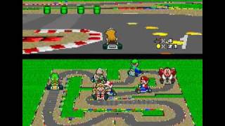 SNES Longplay 110 Super Mario Kart [upl. by Nerahs]